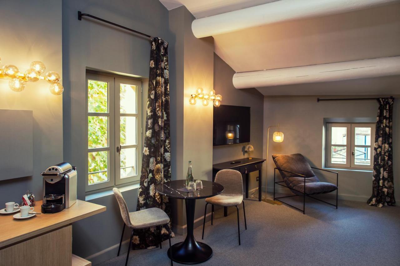 Les Chambres De L'Oustalet, Chambres D'Hotes Et Restaurant Etoile 지공다스 외부 사진