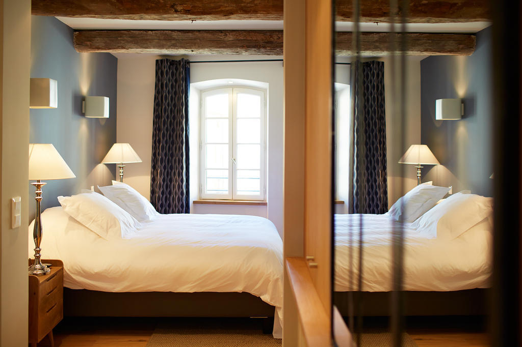 Les Chambres De L'Oustalet, Chambres D'Hotes Et Restaurant Etoile 지공다스 객실 사진